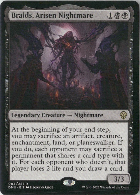 Scan Image | Braids, Arisen Nightmare - Dominaria United | [ACC39CCB]