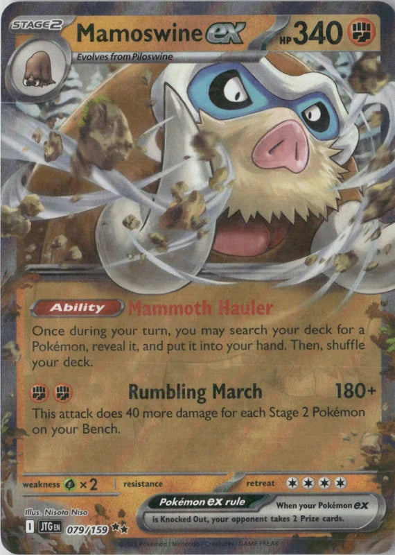 Mamoswine ex - 079/159 - SV09: Journey Together