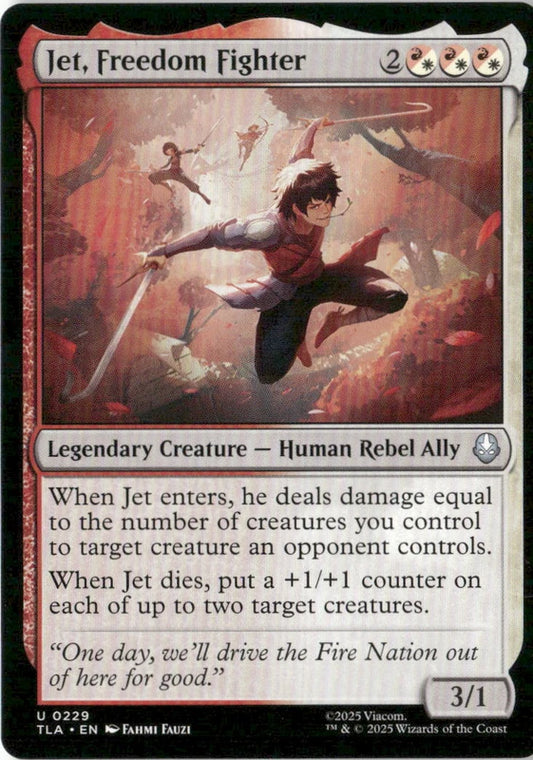 Jet, Freedom Fighter - Avatar: The Last Airbender