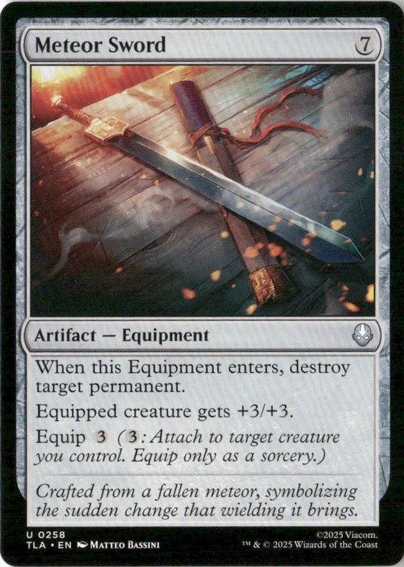 Meteor Sword - Avatar: The Last Airbender
