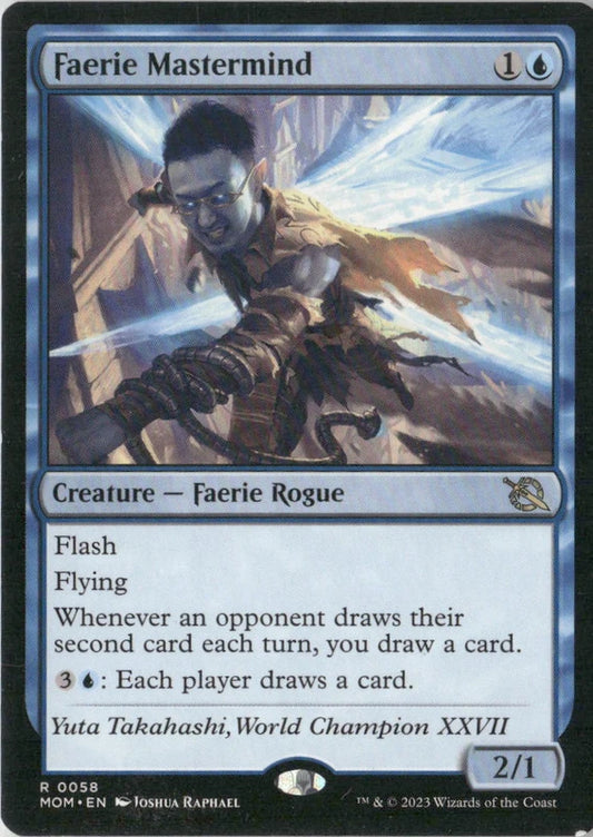 Scan Image | Faerie Mastermind - March of the Machine | [9B5BB23E]