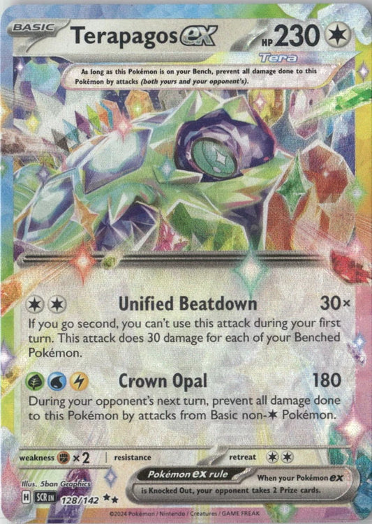 Terapagos ex - 128/142 - SV07: Stellar Crown