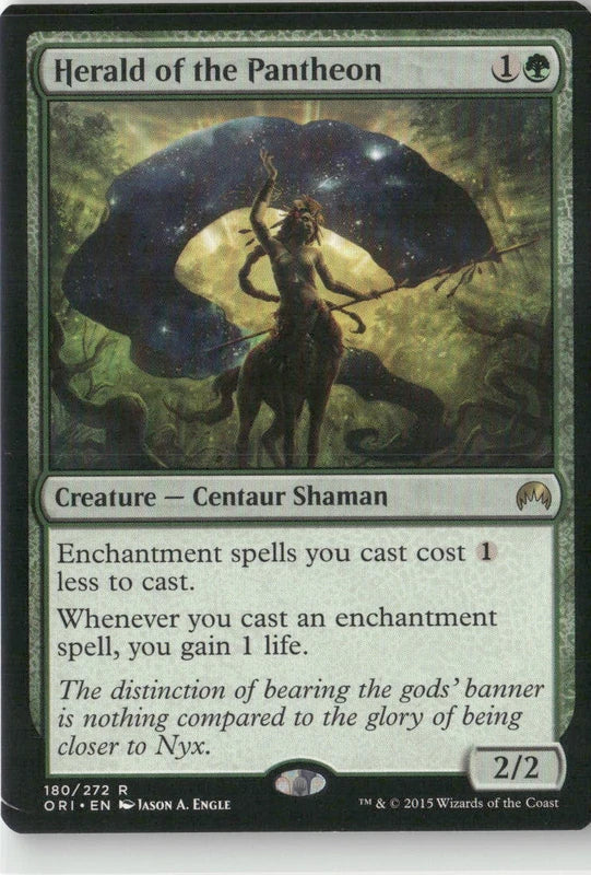 Scan Image | Herald of the Pantheon - Magic Origins | [07482508]