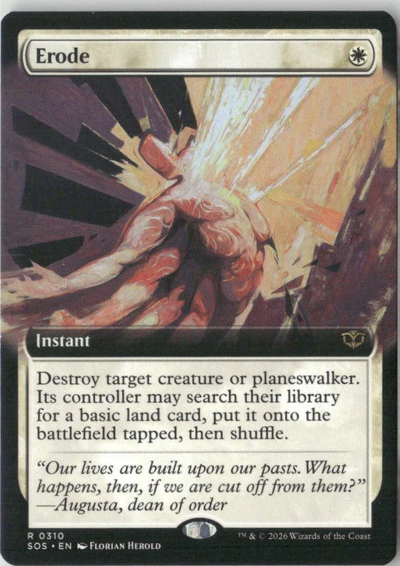 Scan Image | Erode (Extended Art) - Secrets of Strixhaven | [94DFD535]