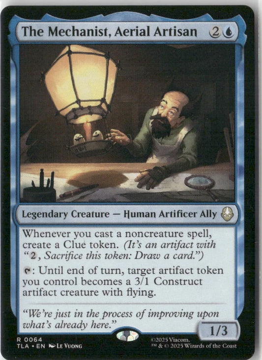 The Mechanist, Aerial Artisan - Avatar: The Last Airbender