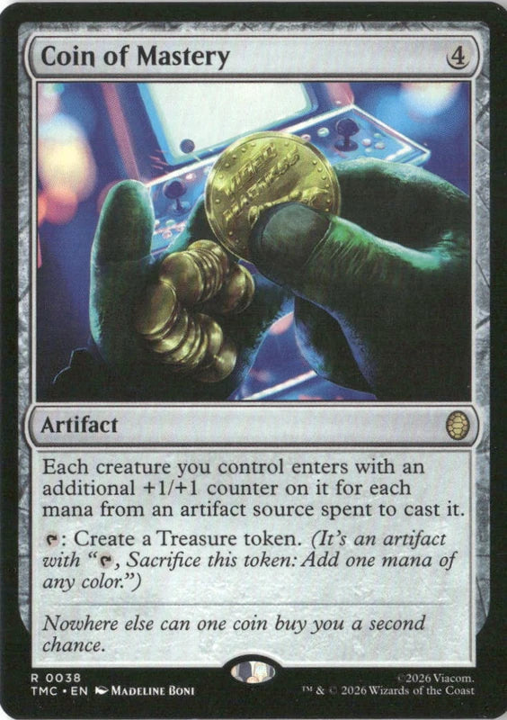 Coin of Mastery - Commander: Teenage Mutant Ninja Turtles