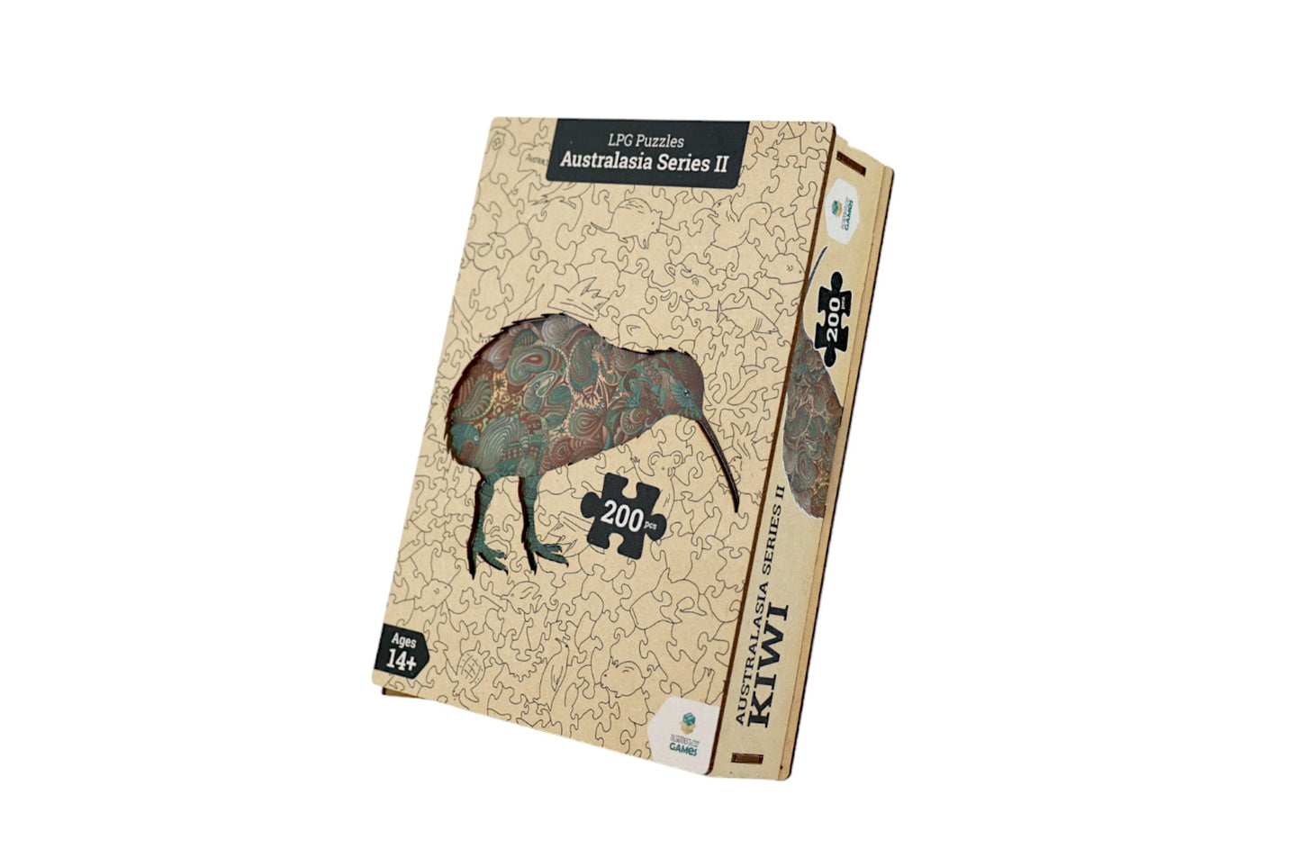 LPG Puzzles Wooden Oceania Animals Series 2 - Kiwi