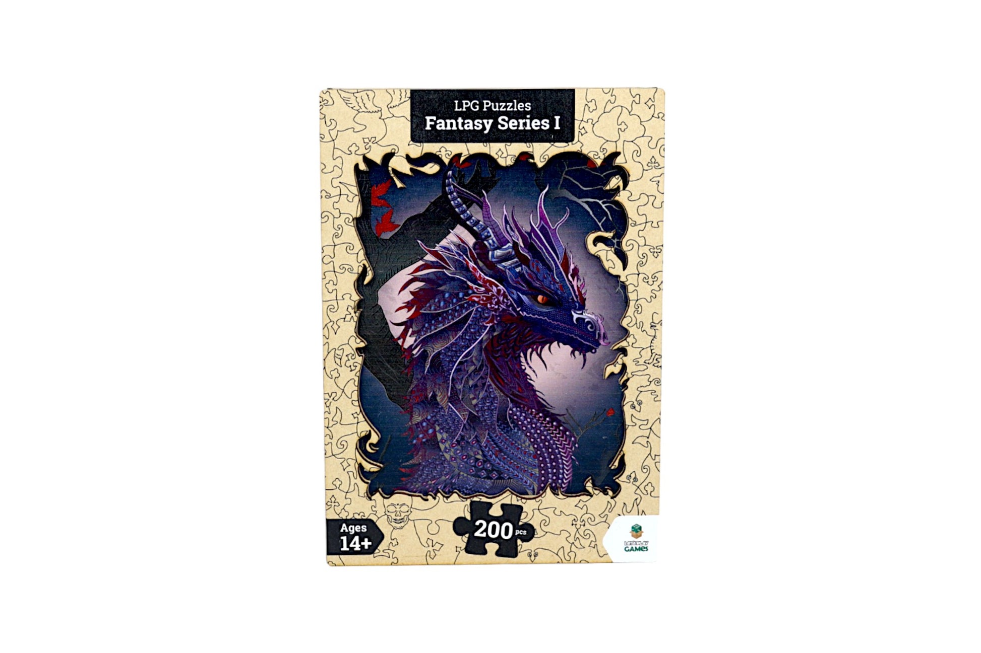 LPG Puzzles Wooden Fantasy Puzzle - Dragon
