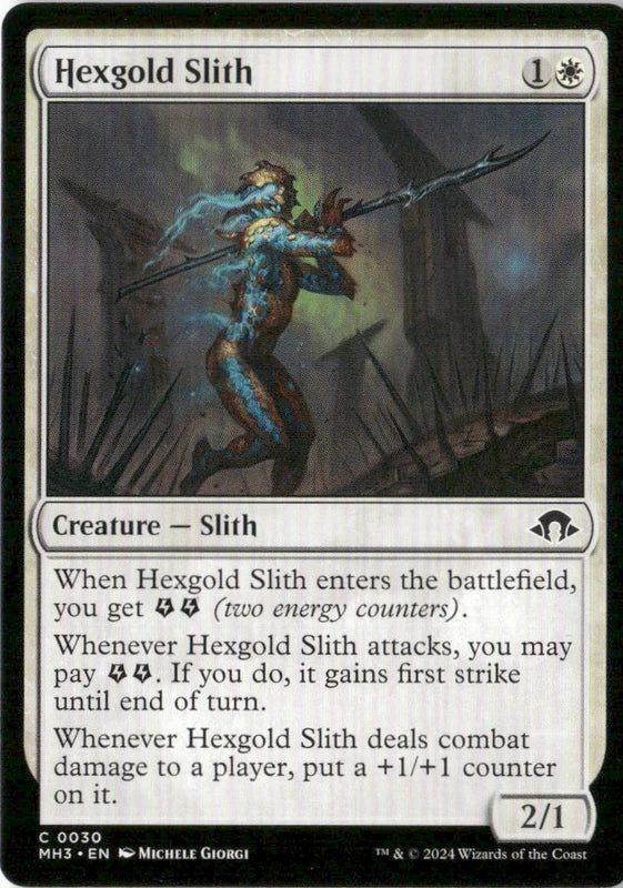 Hexgold Slith - Modern Horizons 3