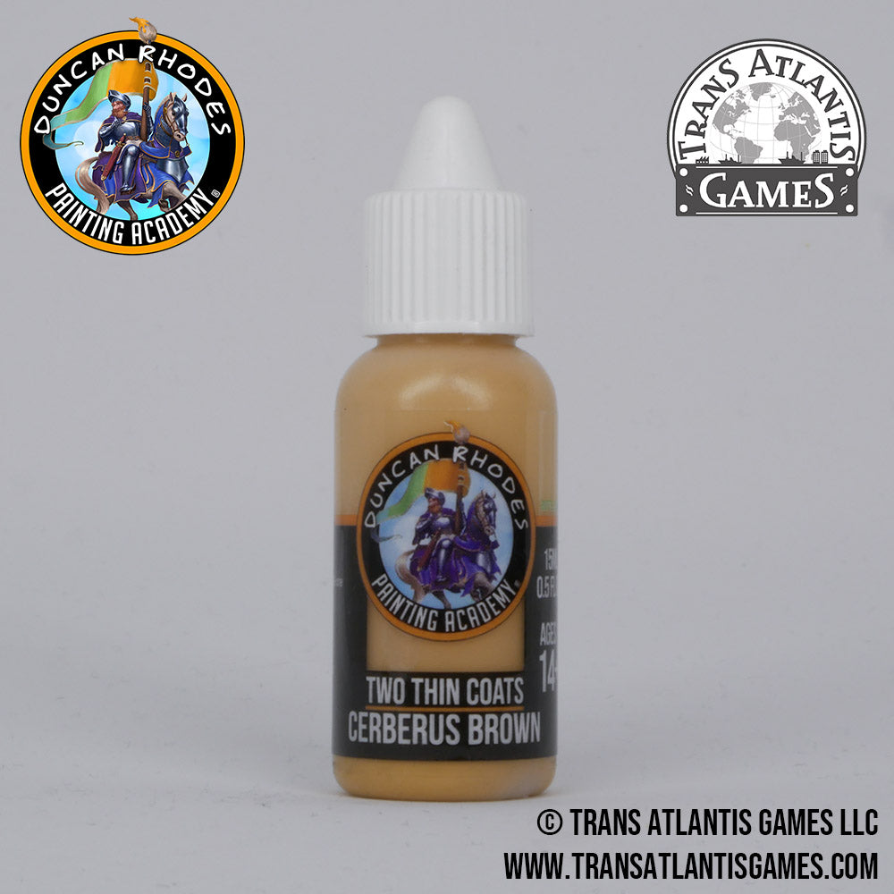 Two Thin Coats - Cerberus Brown 15ml