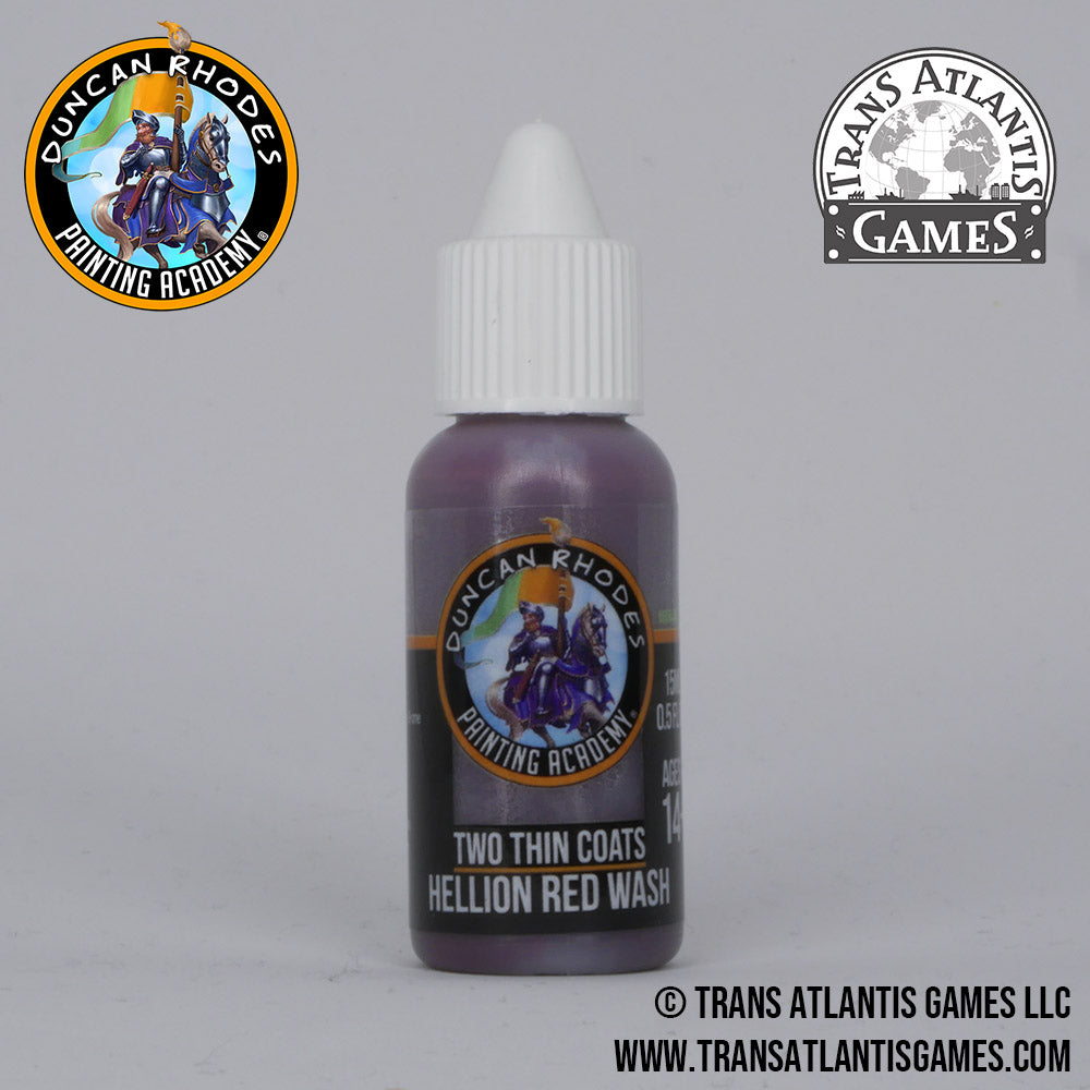 Two Thin Coats - Hellion Red Wash 15ml