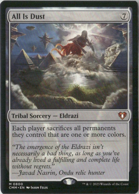 Scan Image | All Is Dust - Commander Masters | [3CE95276]