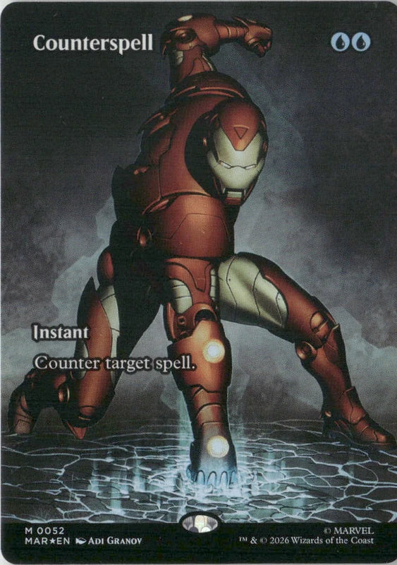 Scan Image | Counterspell (Borderless) (0052) - Marvel Universe Eternal-Legal | [F81358C0]