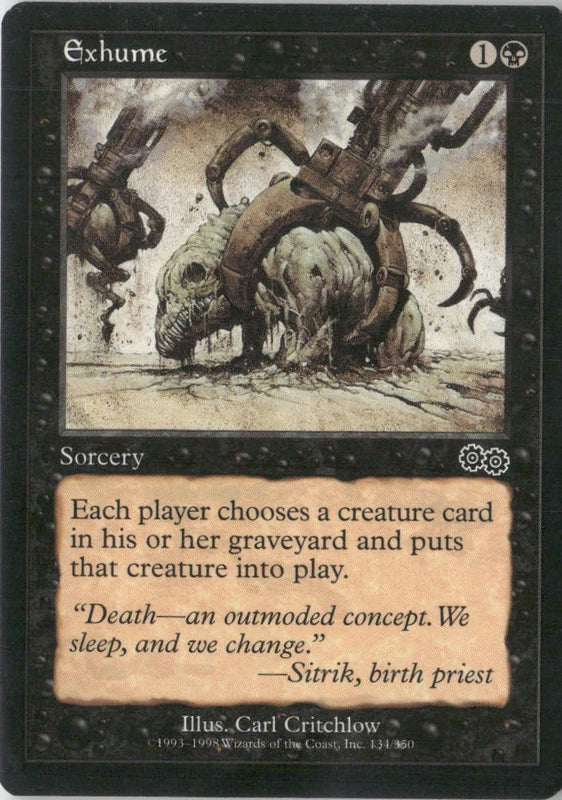 Scan Image | Exhume - Urza's Saga | [6F9B298D]