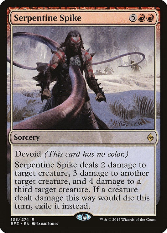 Serpentine Spike - Battle for Zendikar