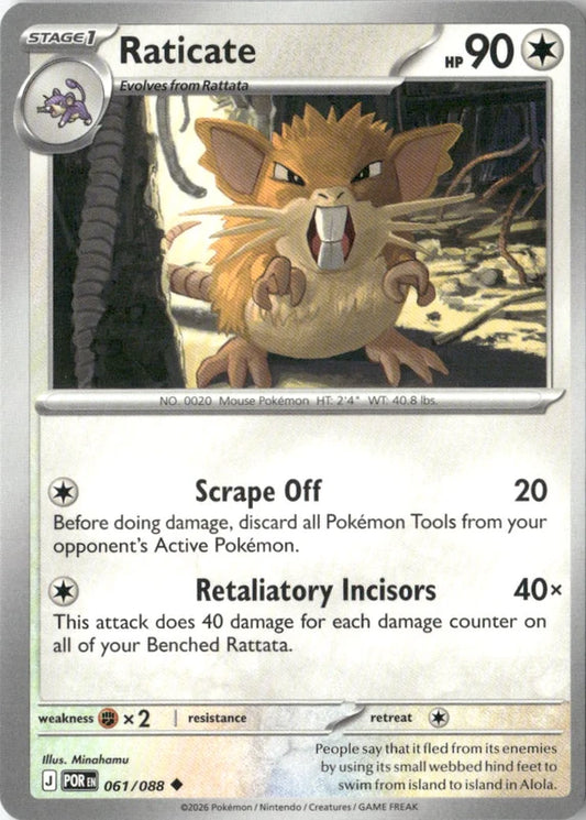 Raticate - 061/088 - ME03: Perfect Order