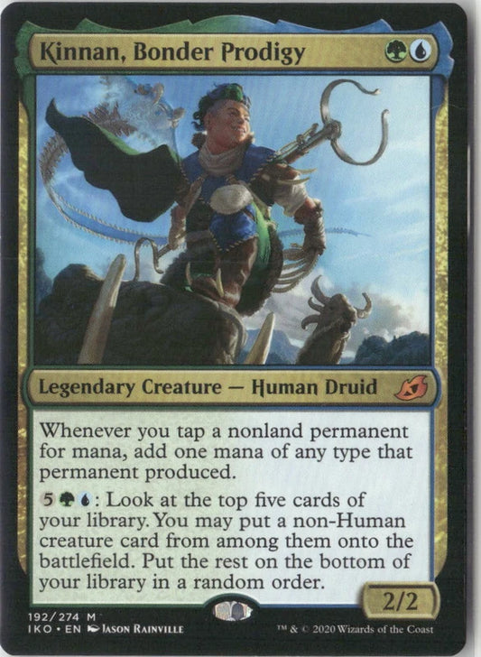 Scan Image | Kinnan, Bonder Prodigy - The List Reprints | [63F35F18]
