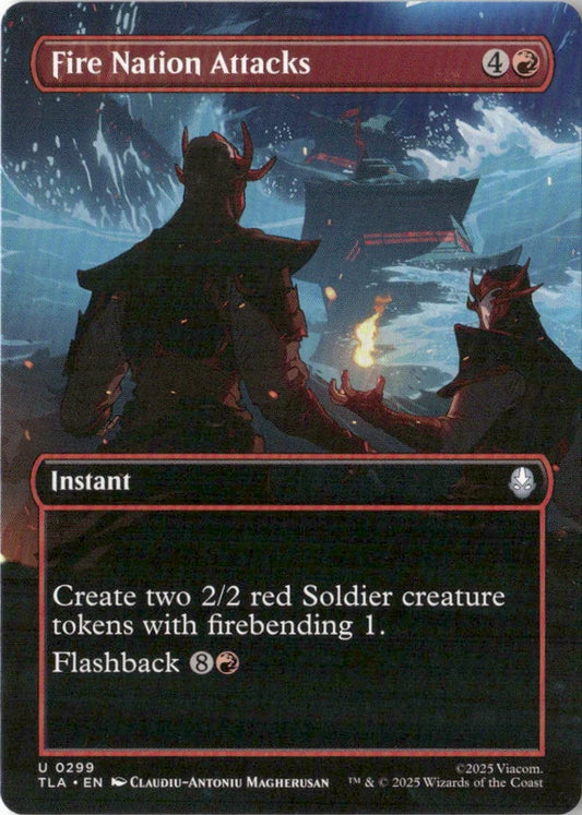 Fire Nation Attacks (Borderless) - Avatar: The Last Airbender