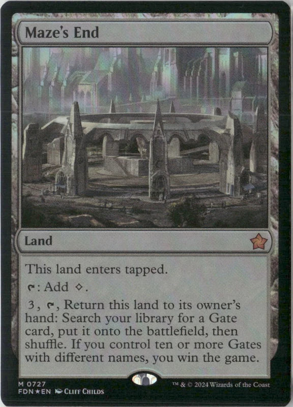 Scan Image | Maze's End - Foundations | [3EE1C583]