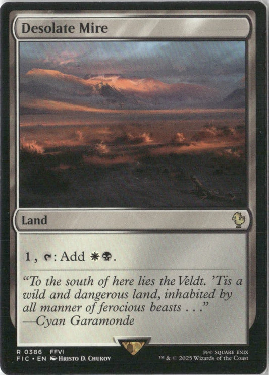 Desolate Mire (Surge Foil) - Commander: FINAL FANTASY