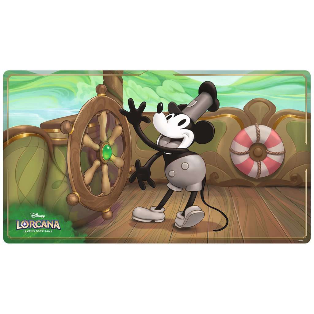 Disney Lorcana TCG - S1 The First Chapter Playmat - Steamboat Mickey