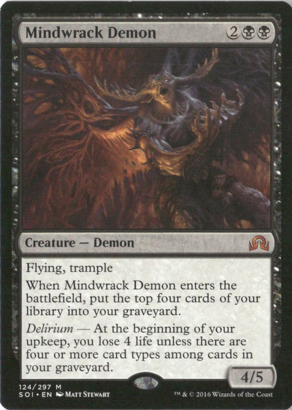 Mindwrack Demon - Shadows over Innistrad