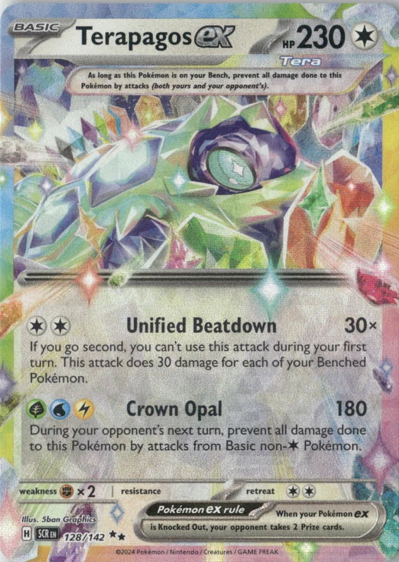 Terapagos ex - 128/142 - SV07: Stellar Crown