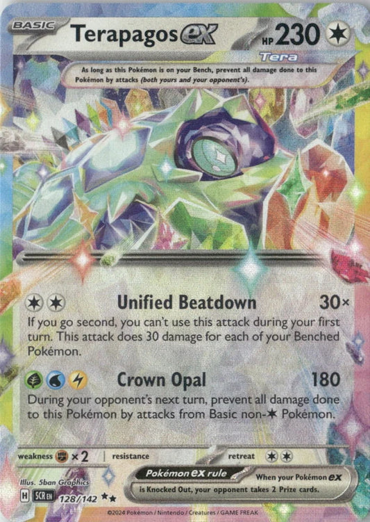Terapagos ex - 128/142 - SV07: Stellar Crown