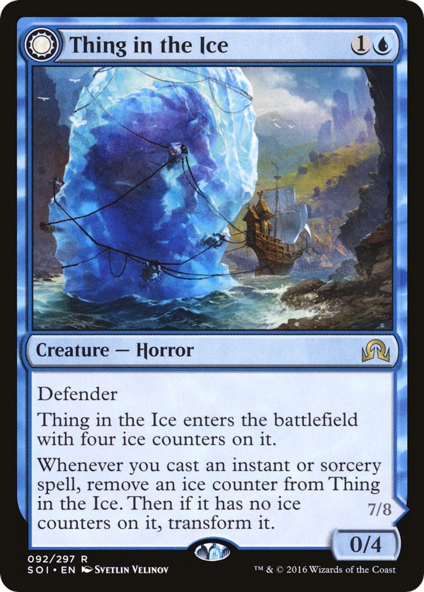 Thing in the Ice - Shadows over Innistrad