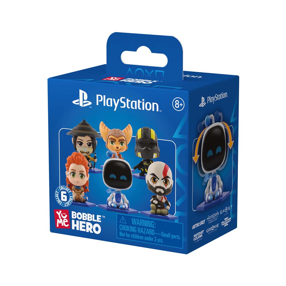 YuMe Sony PlayStation Bobble Hero Blind Box Series 1