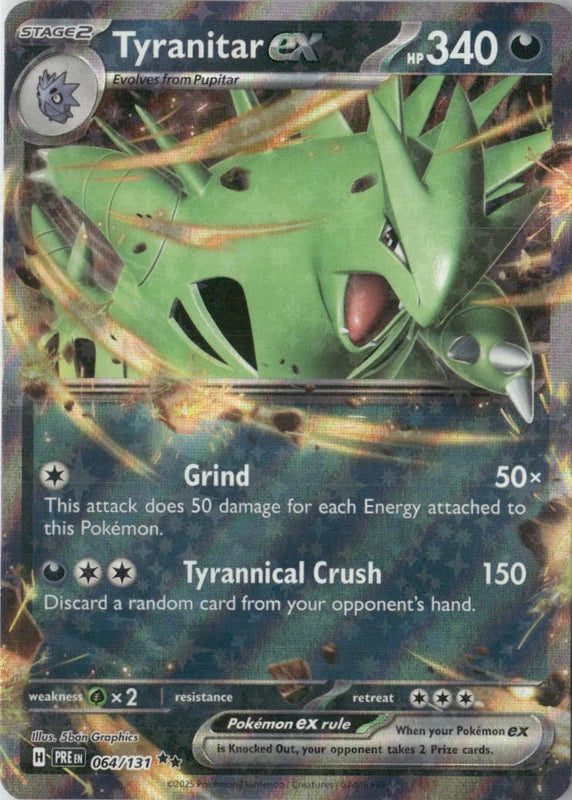 Tyranitar ex - SV: Prismatic Evolutions
