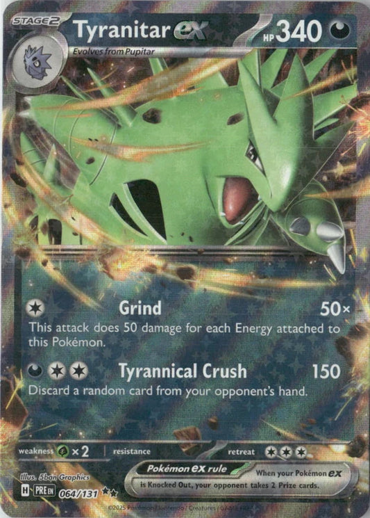 Tyranitar ex - SV: Prismatic Evolutions