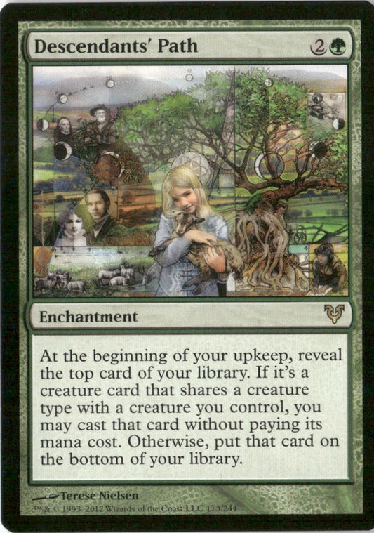 Scan Image | Descendants' Path - Avacyn Restored | [B78174DE]