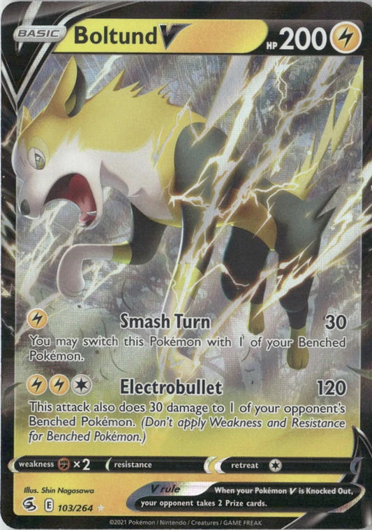 Boltund V - SWSH08: Fusion Strike