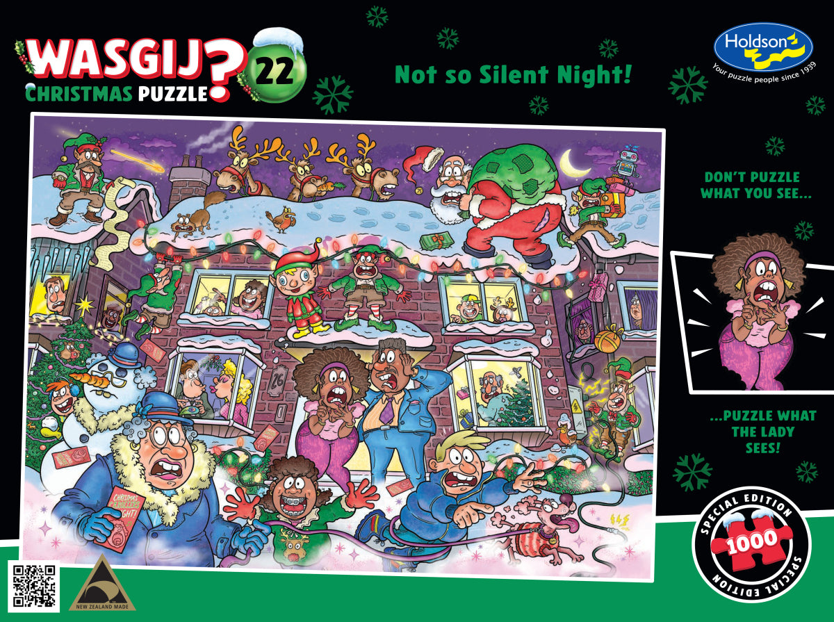 Puzzle - Holdson - Wasgij? Xmas 22 No so Silent Night