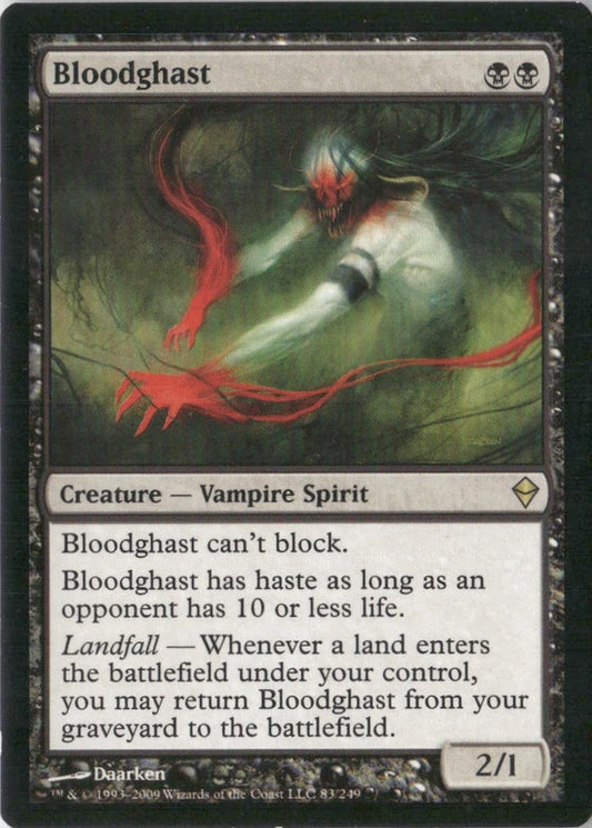 Scan Image | Bloodghast - Zendikar | [F81D27D3]