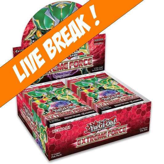[ Live Break ] Yu-Gi-Oh! - Extreme Force Booster (Display of 24)