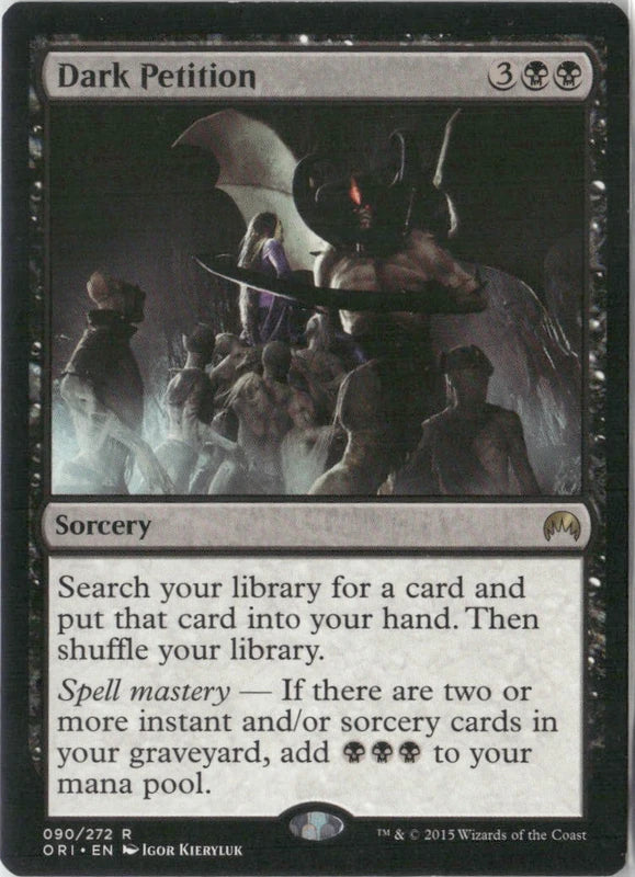 Scan Image | Dark Petition - Magic Origins | [17AD1AFF]