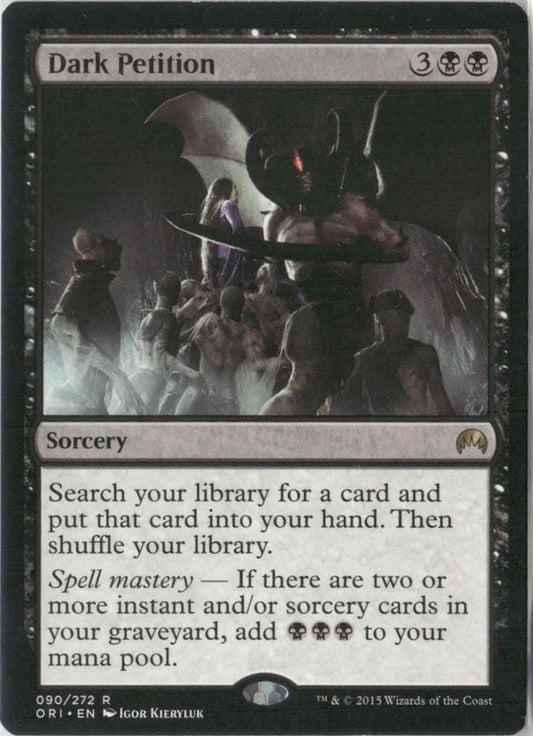 Scan Image | Dark Petition - Magic Origins | [17AD1AFF]