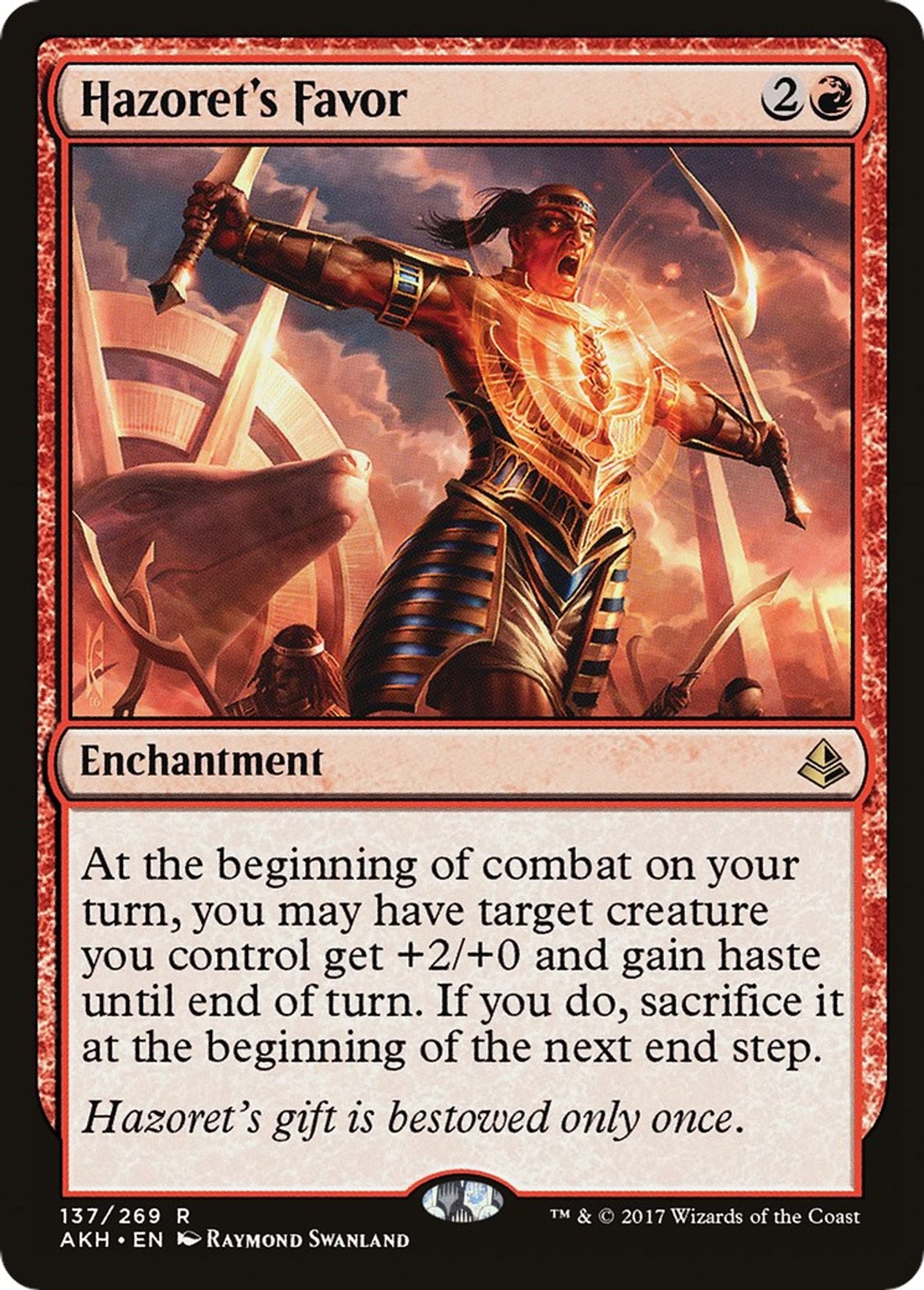 Hazoret's Favor - Amonkhet