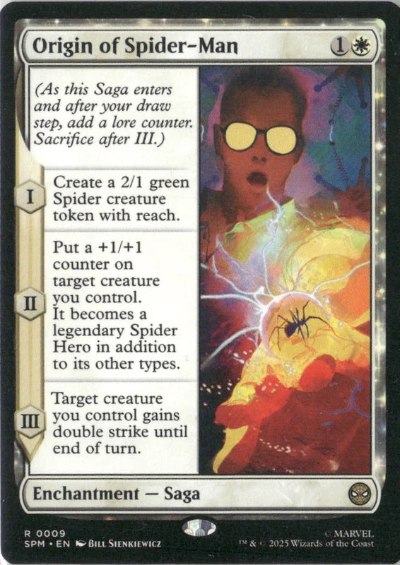 Origin of Spider-Man - Prerelease Cards
