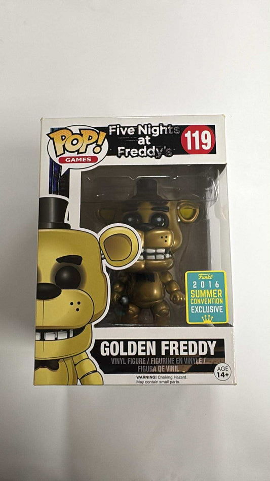 Five Nights At Freddy's - Golden Freddy 2016 SDCC Pop! Vinyl #119