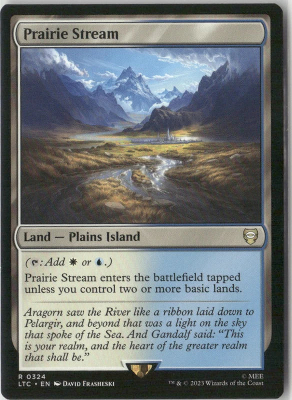 Scan Image | Prairie Stream - Commander: The Lord of the Rings: Tales of Middle-earth | [00E471E8]