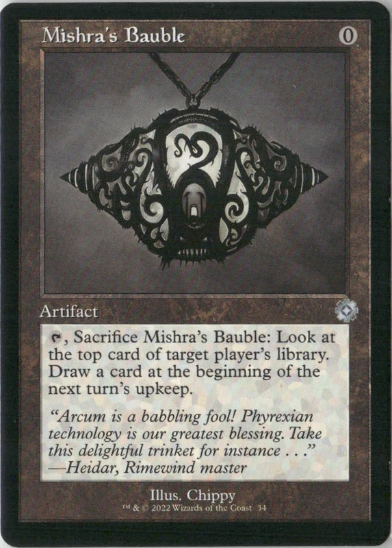 Scan Image | Mishra's Bauble - The Brothers' War: Retro Frame Artifacts | [BC1D4964]