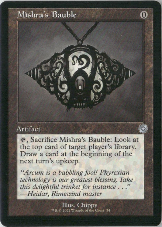 Scan Image | Mishra's Bauble - The Brothers' War: Retro Frame Artifacts | [BC1D4964]