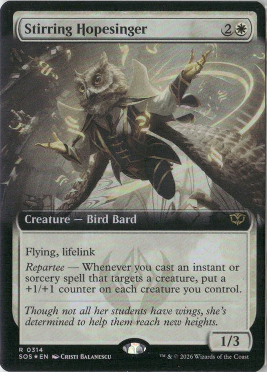 Scan Image | Stirring Hopesinger (Extended Art) - Secrets of Strixhaven | [48577557]