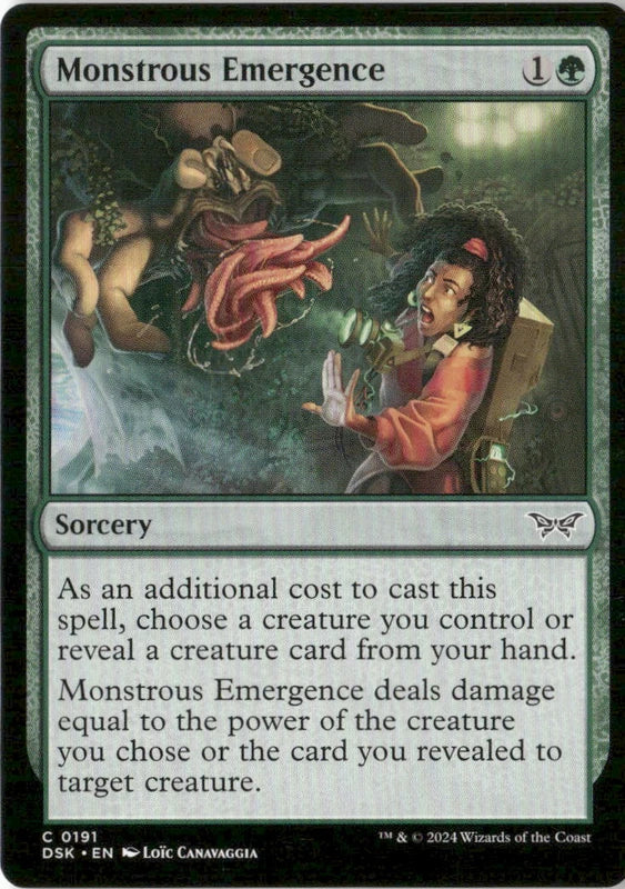 Monstrous Emergence - Duskmourn: House of Horror