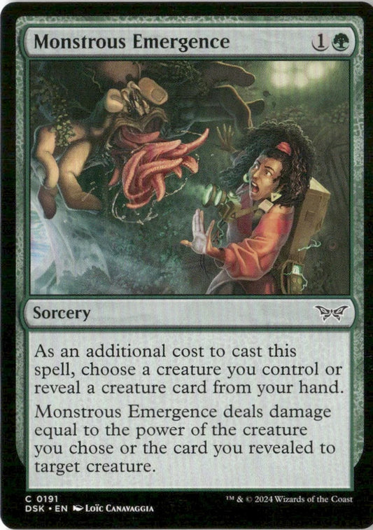 Monstrous Emergence - Duskmourn: House of Horror