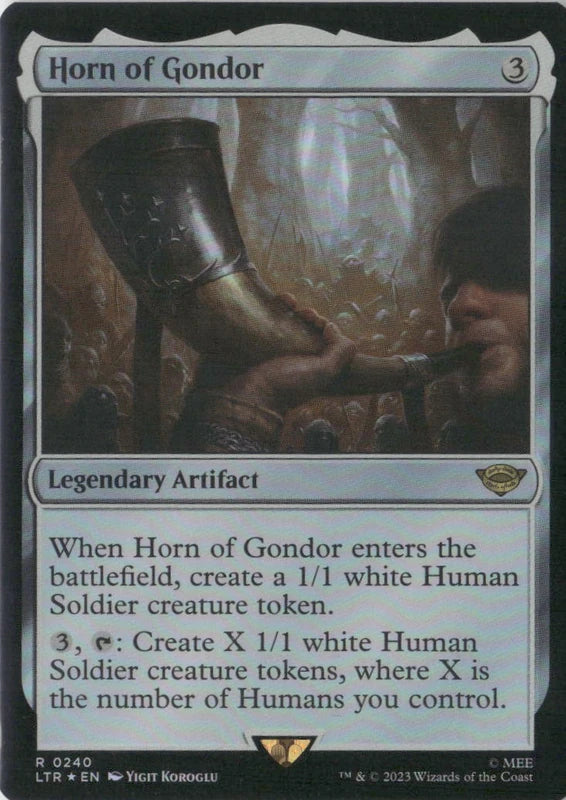 Scan Image | Horn of Gondor - Universes Beyond: The Lord of the Rings: Tales of Middle-earth | [7600C624]