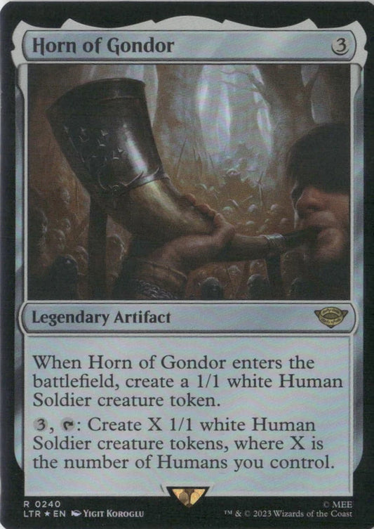 Scan Image | Horn of Gondor - Universes Beyond: The Lord of the Rings: Tales of Middle-earth | [7600C624]